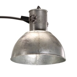 Lampadaire 25 W argent vintage 150 cm E27 