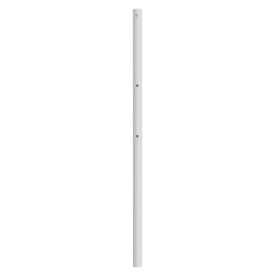Tête de lit métal blanc 75 cm 