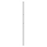 Tête de lit métal blanc 75 cm 