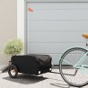 Remorque de vélo noir 30 kg fer 