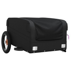 Remorque de vélo noir 30 kg fer 