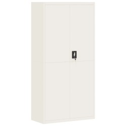 Classeur blanc 90x40x180 cm acier 