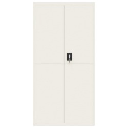 Classeur blanc 90x40x180 cm acier 
