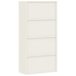 Classeur blanc 90x40x180 cm acier 