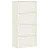 Classeur blanc 90x40x180 cm acier 