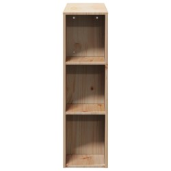 Tête de lit avec rangement 90 cm bois massif de pin 