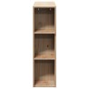 Tête de lit avec rangement 90 cm bois massif de pin 