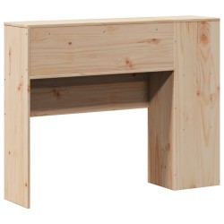 Tête de lit avec rangement 90 cm bois massif de pin 