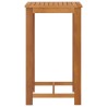 Ensemble de bar de jardin 5 pcs Marron 