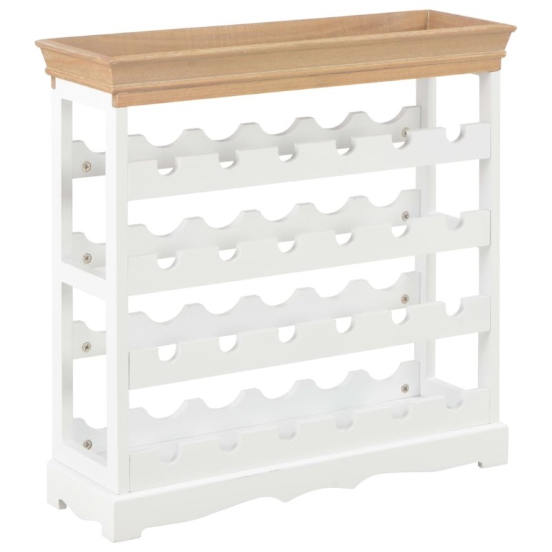 Armoire à vin Blanc 70 x 22,5 x 70,5 cm MDF Armoire à vin Blanc 70 x 22,5 x 70,5 cm MDF