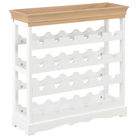 Armoire à vin Blanc 70 x 22,5 x 70,5 cm MDF 