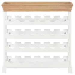 Armoire à vin Blanc 70 x 22,5 x 70,5 cm MDF 