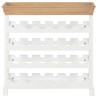 Armoire à vin Blanc 70 x 22,5 x 70,5 cm MDF 