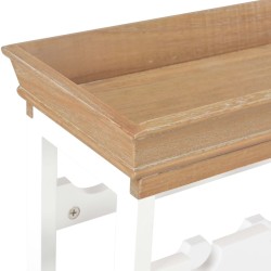 Armoire à vin Blanc 70 x 22,5 x 70,5 cm MDF 