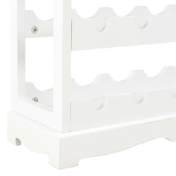 Armoire à vin Blanc 70 x 22,5 x 70,5 cm MDF 