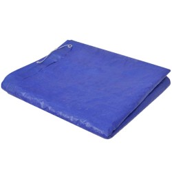 vidXL Couverture de piscine PE Rectangulaire 90 g/sqm 400 x 207 cm 