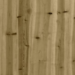 Salon de jardin 7 pcs bois de pin imprégné 
