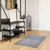 Tapis shaggy PAMPLONA poils longs moderne bleu 60x110 cm 