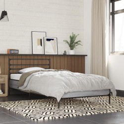 Cadre de lit sans matelas sonoma gris 100x200 cm 