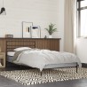 Cadre de lit sans matelas sonoma gris 100x200 cm 
