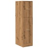 Armoire d'apothicaire chêne artisanal bois d'ingénierie 