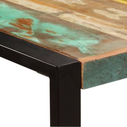 Table de salle à manger 180x90x75 cm Bois de récupération 