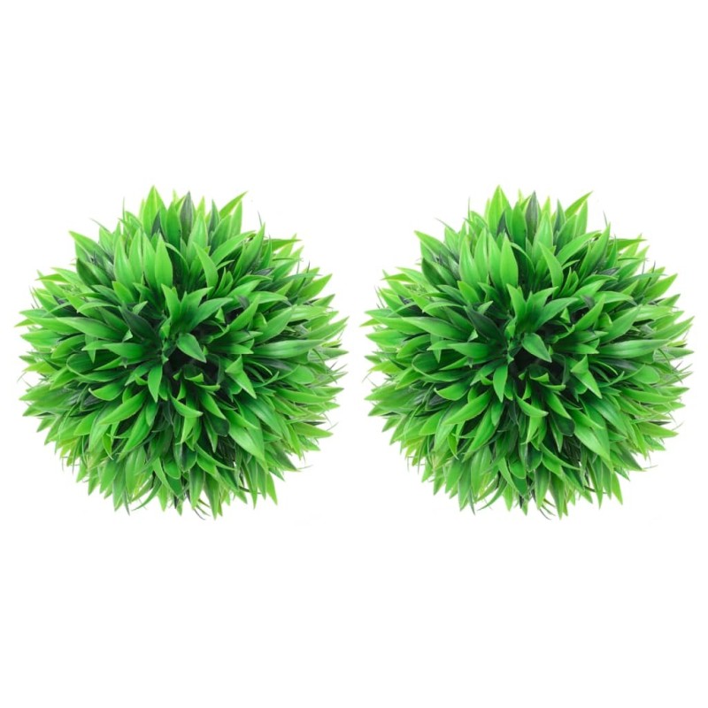 Boules de buis artificielles 2 pcs 20 cm 