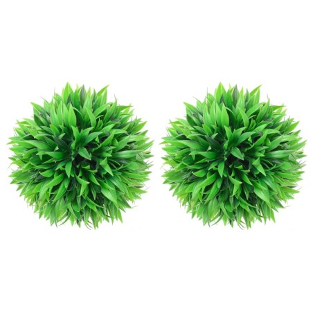 Boules de buis artificielles 2 pcs 20 cm 