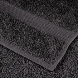 Serviettes de visage de qualité sup. SOLUND 2 pcs anthracite 