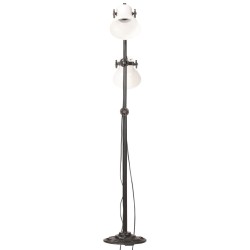 Lampadaire avec 2 abat-jour Blanc E27 Fonte 