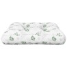 Coussin de palette à motif de feuilles 58x58x10 cm tissu oxford 