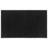 Tapis de porte noir 90x150 cm fibre de coco touffeté 