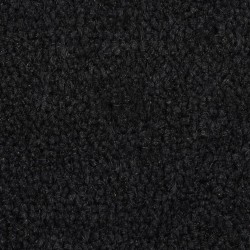 Tapis de porte noir 90x150 cm fibre de coco touffeté 