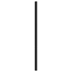 Tête de lit métal noir 80 cm 
