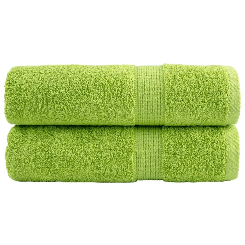 Essuie-mains de qualité supérieure SOLUND 2 pcs vert pomme 