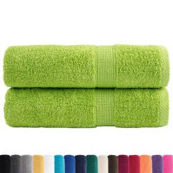 Essuie-mains de qualité supérieure SOLUND 2 pcs vert pomme 