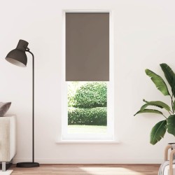 Store enrouleur occultant café 85x230cm largeur du tissu 80,7cm 