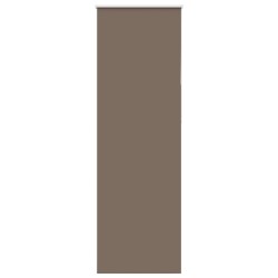 Store enrouleur occultant café 85x230cm largeur du tissu 80,7cm 
