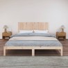 Tête de lit murale 185x3x60 cm Bois massif de pin 