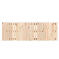 Tête de lit murale 185x3x60 cm Bois massif de pin 