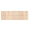 Tête de lit murale 185x3x60 cm Bois massif de pin 