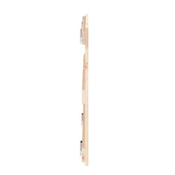 Tête de lit murale 185x3x60 cm Bois massif de pin 