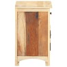 Table de chevet 40 x 30 x 50 cm Bois de récupération massif 