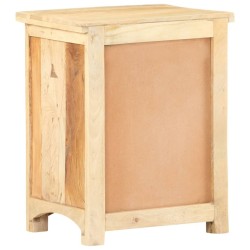 Table de chevet 40 x 30 x 50 cm Bois de récupération massif 
