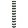 Filet brise-vue vert et blanc 1,5x10 m PEHD 75 g/m² 