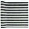 Filet brise-vue vert et blanc 1,5x10 m PEHD 75 g/m² 