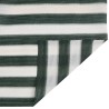 Filet brise-vue vert et blanc 1,5x10 m PEHD 75 g/m² 