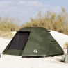 Tente de pêche 3 personnes vert olive imperméable 