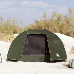 Tente de pêche 3 personnes vert olive imperméable 