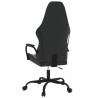 Chaise de jeu de massage noir similicuir 